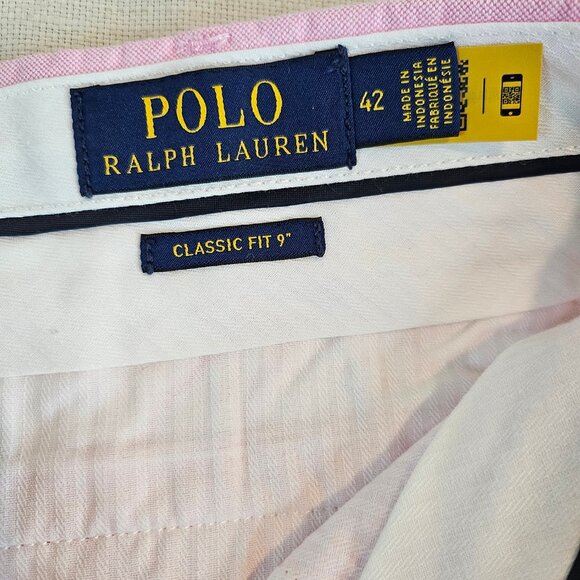 POLO Ralph Lauren Men's 9" Classic Fit Shorts - Size 42 - Picture 4 of 9